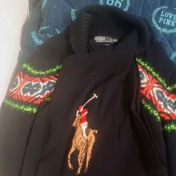 Polo by Ralph Lauren Men's Black Sweater